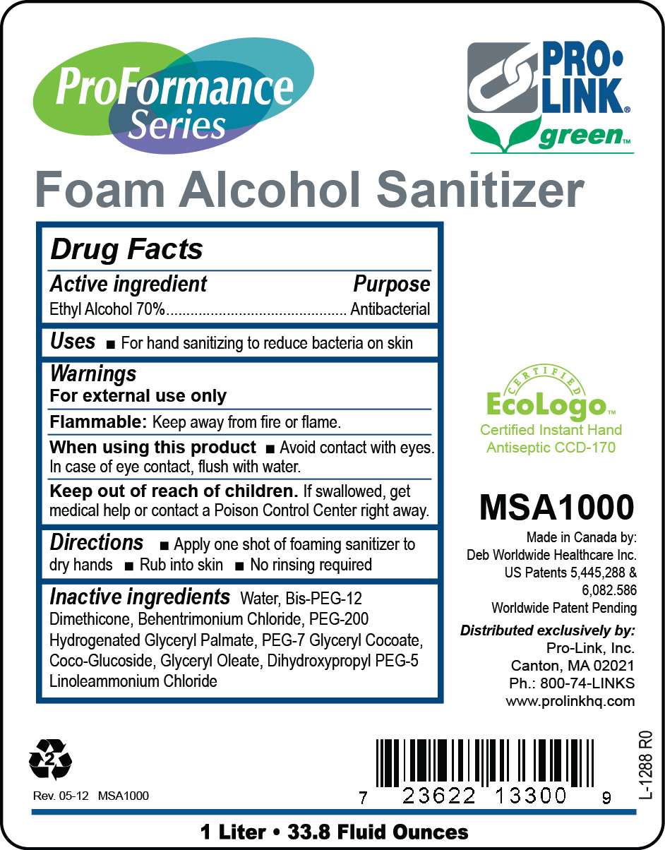 Proformance Foam Alcohol Sanitizer